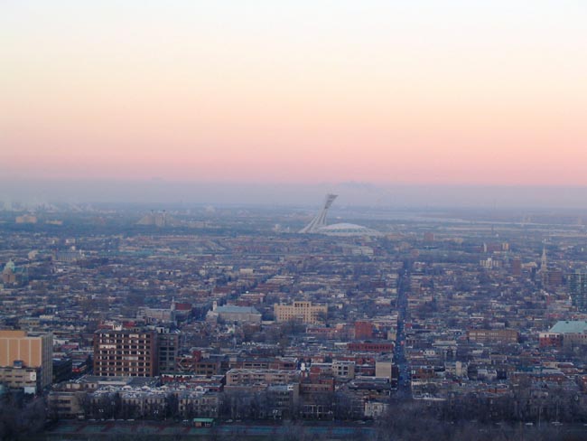Montreal (23) - Vue depuis le Mont Royale