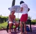 Spain 06 (45) - La Bosse se fait soigné...après avoir touché le fond... de la piscine