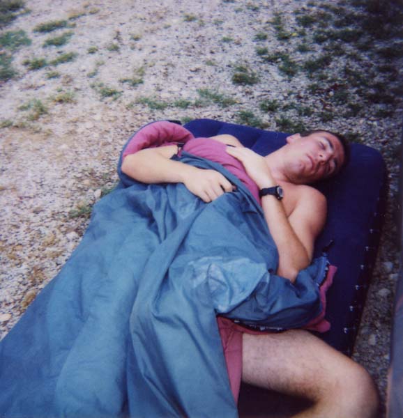 Espagne 057 - Vincent fait la sieste